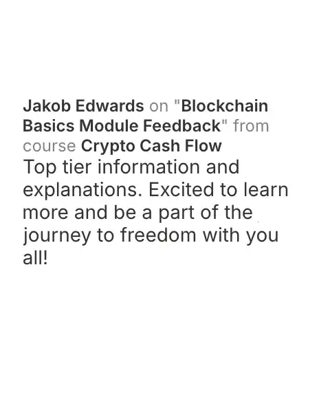 CCF student testimonial: community post from Jakob Edwards