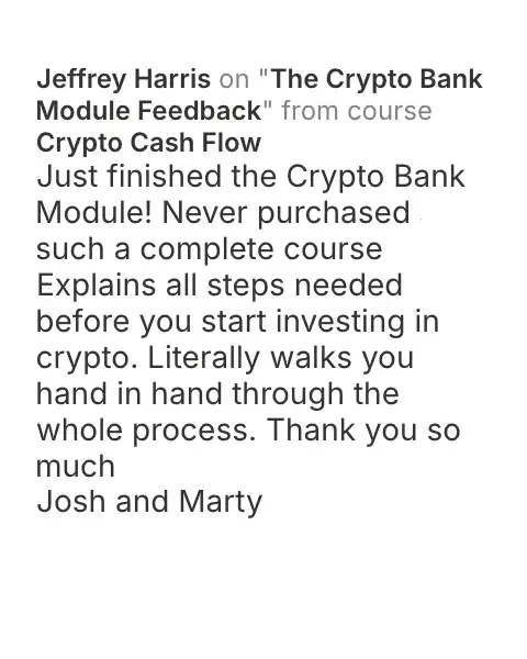 CCF student testimonial: community post from Jeffrey Harris