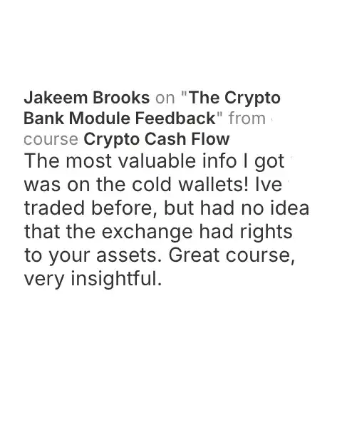 CCF student testimonial: community post from Jakeem Brooks
