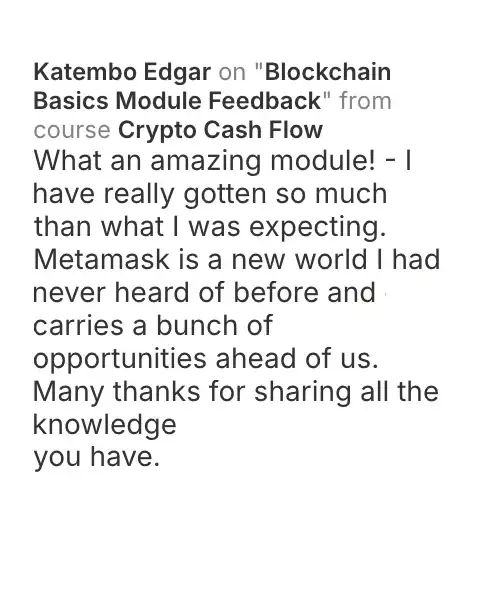 CCF student testimonial: community post from Katembo Edgar