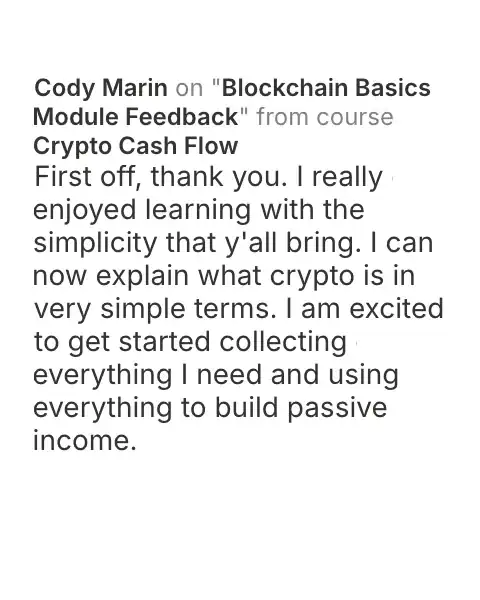 CCF student testimonial: community post from Cody Marin