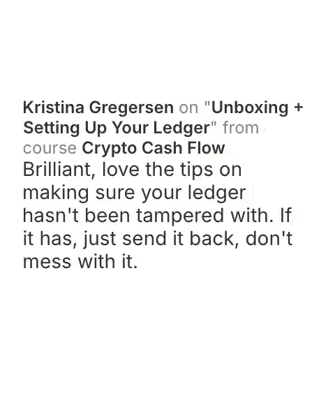 CCF student testimonial: community post from Kristina Gregersen