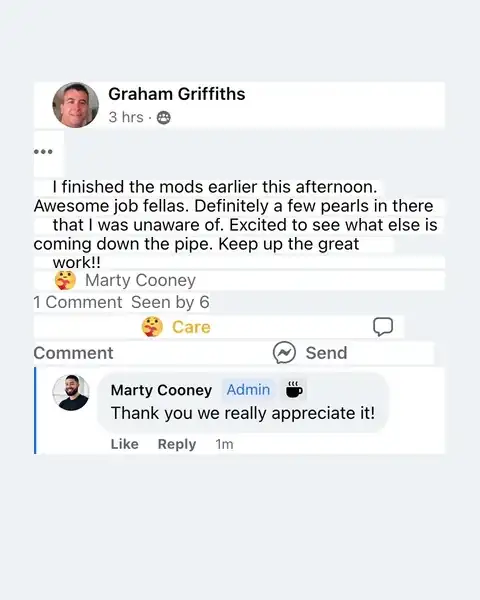 CCF student testimonial: community post from Graham Griffiths
