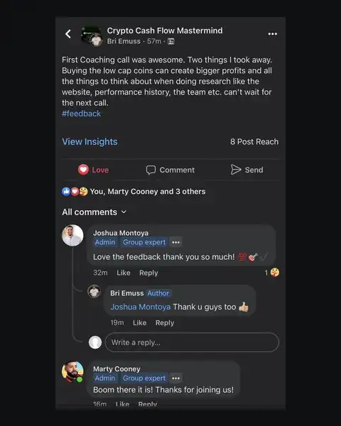 CCF student testimonial: community post from BriEmuss