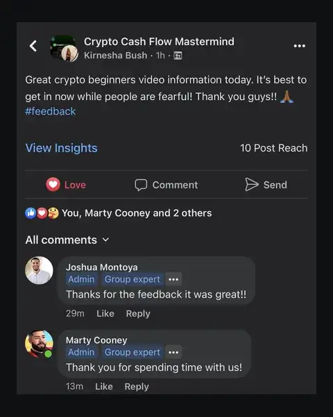 CCF student testimonial: community post from Kirnesha Bush