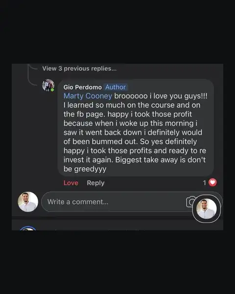 CCF student testimonial: community post from Gio Perdomo
