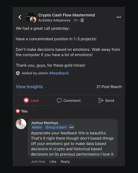CCF student testimonial: community post from Anzelika Adejanova