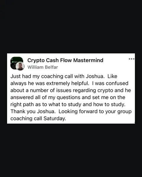 CCF student testimonial: community post from CCF student